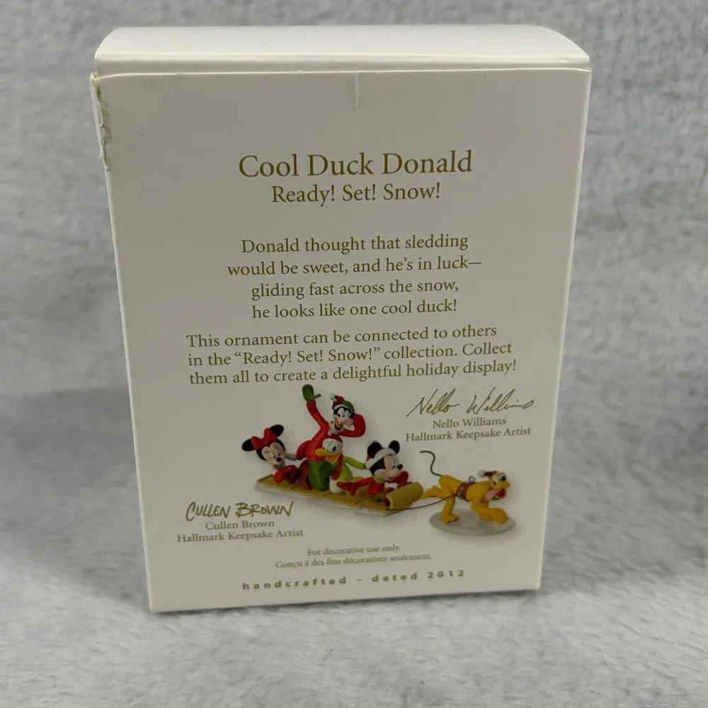 Hallmark Keepsake Disney Cool Duck Donald‎ 2012